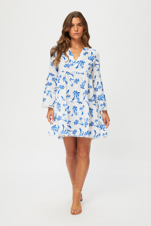heidi klein Palm Beach Linen Kaftan