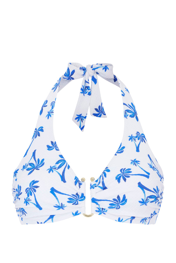 Heidi Klein Palm Beach U-Bar Halterneck Top