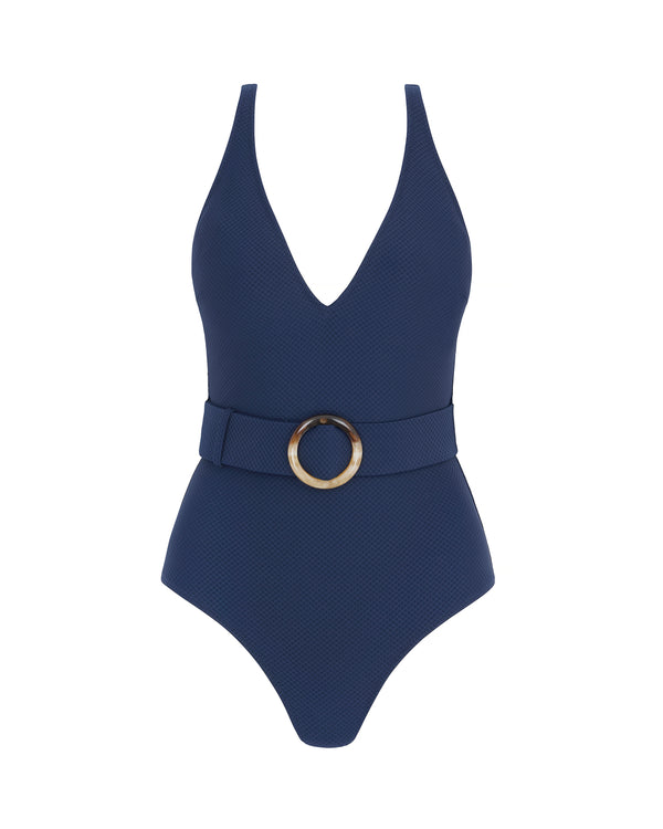 Heidi Klein Porto Cervo Belted Swimsuit Swimsuit