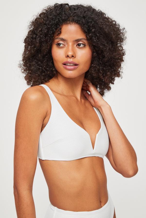 Heidi Klein Rhode Island V-Cut High Leg Bikini
