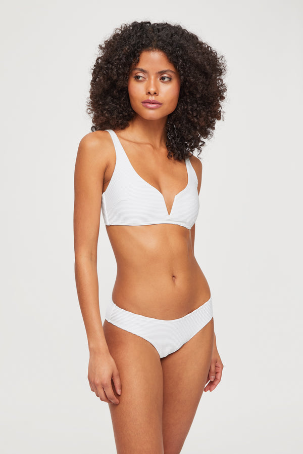 heidi klein Rhode Island V-Cut Hipster Bikini