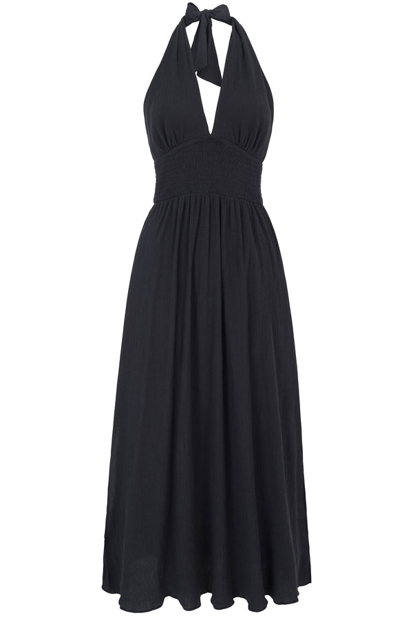 Heidi Klein Salis Maxi Halterneck Dress