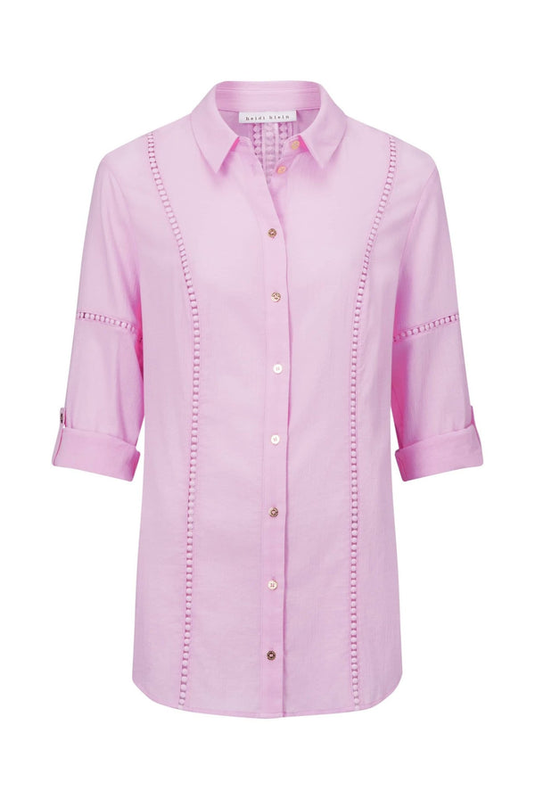 Heidi Klein Sicily Lace Beach Shirt