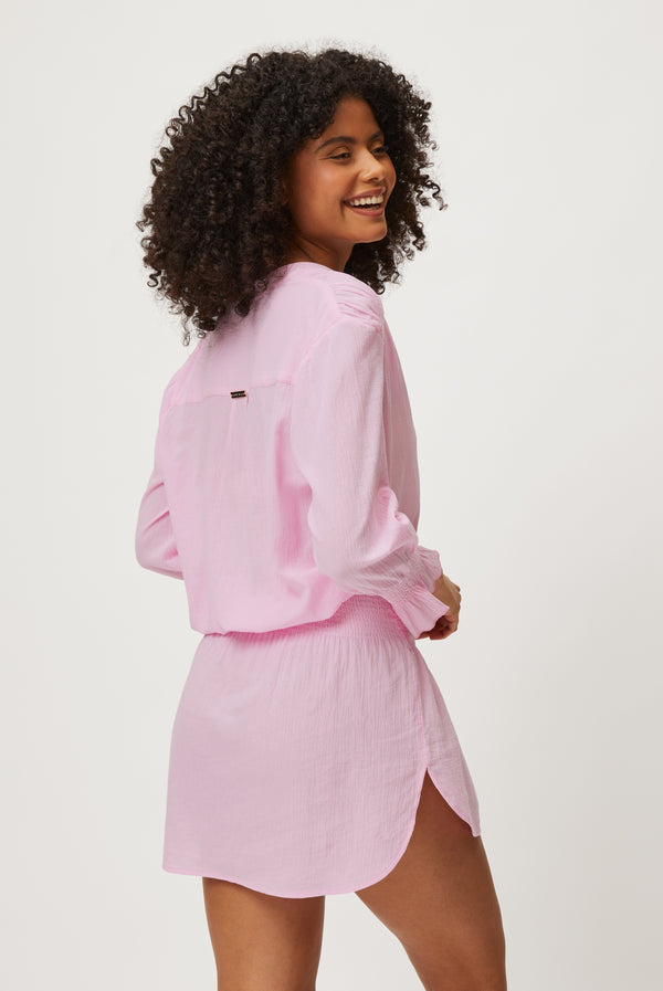 Heidi Klein Sicily Smocked Kaftan