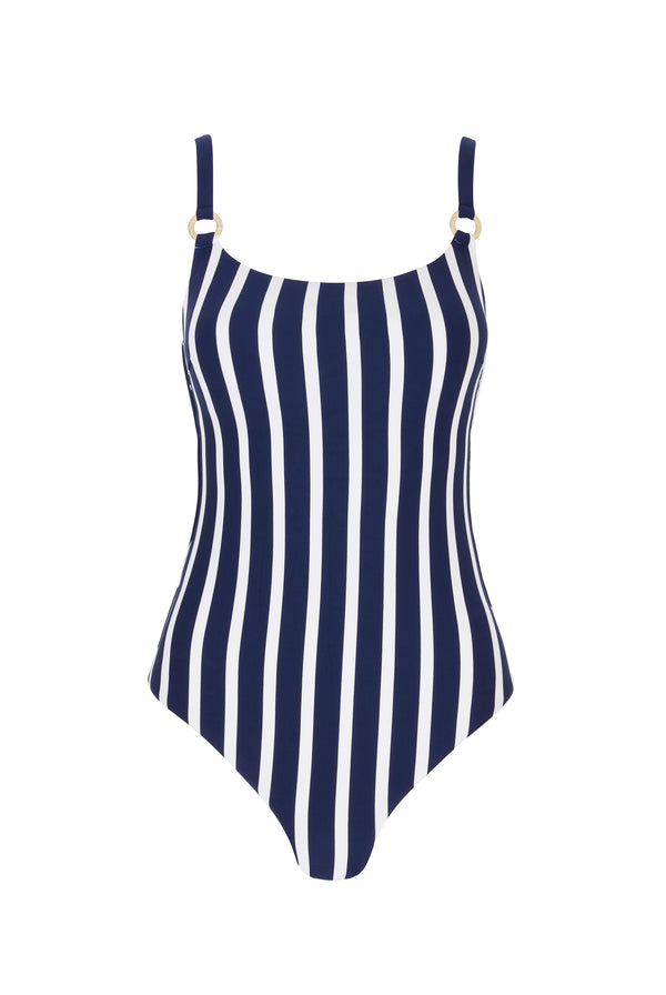 Heidi Klein Tahiti Ring Scoop Swimsuit