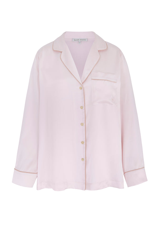 Heidi Klein Venice Long Sleeve Silk Pyjama Set