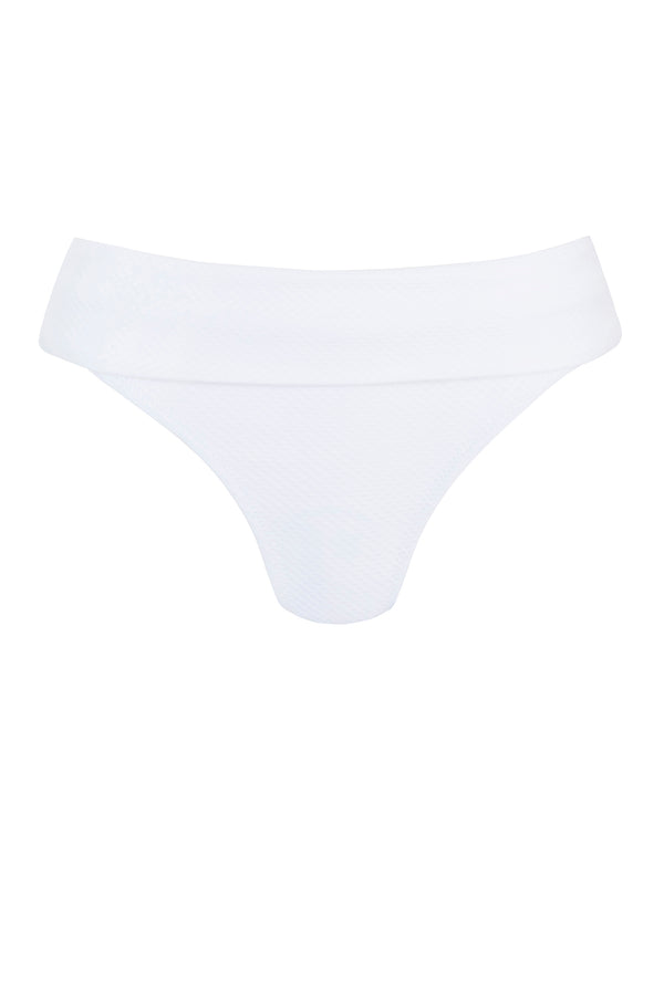 Heidi Klein White Fold Over Bottom