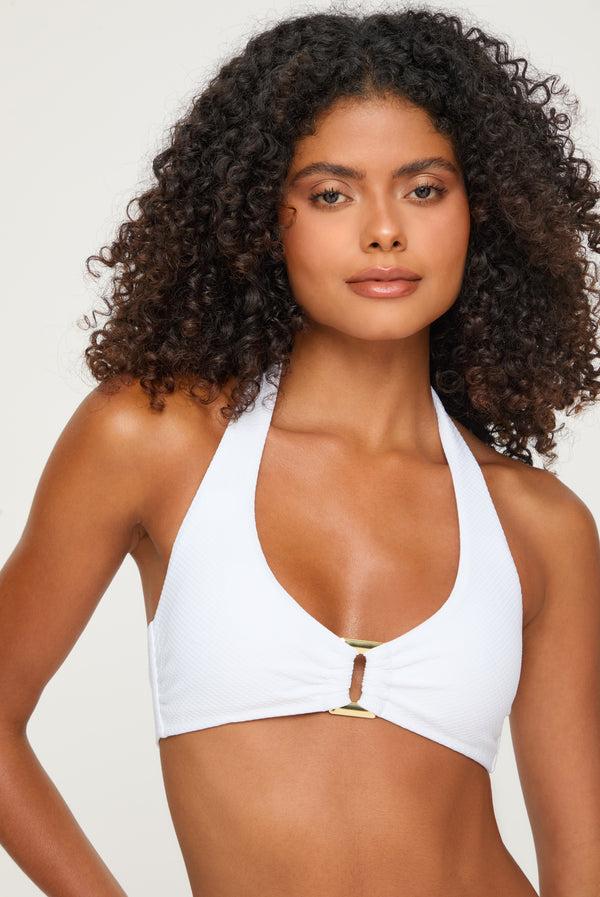 heidi klein White Rectangle Top