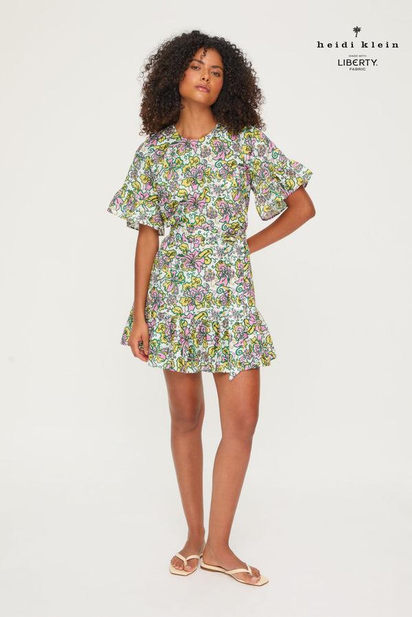 heidi klein Kings Road Mini Dress - Made With Liberty Fabric