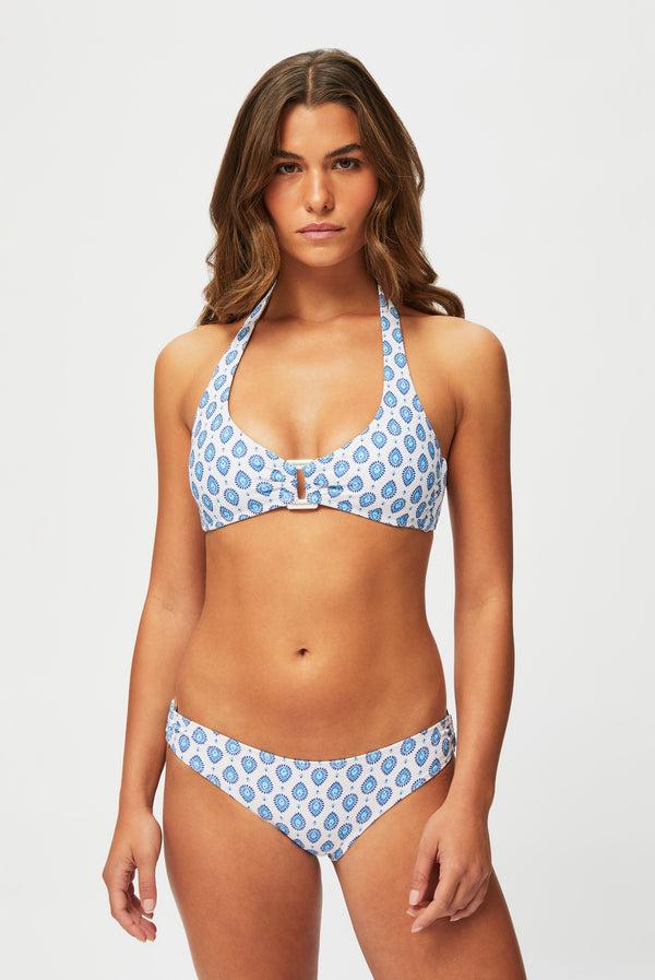 heidi klein La Croisette Rectangle Halterneck Bikini