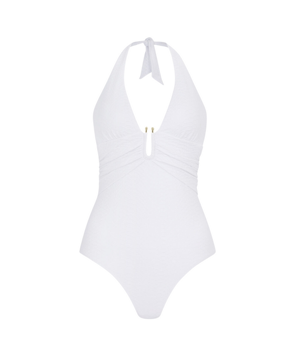Heidi Klein Milos U-Bar Halterneck Swimsuit Swimsuit