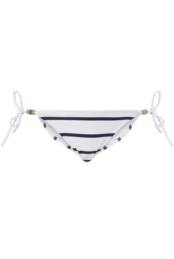 Heidi Klein Nautical Stripe Triangle Bottom BIKINI BOTTOM