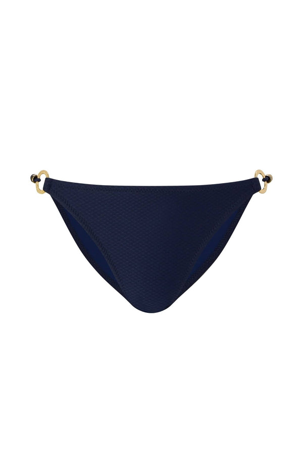 Heidi Klein Navy Ring Triangle Bottom BIKINI BOTTOM