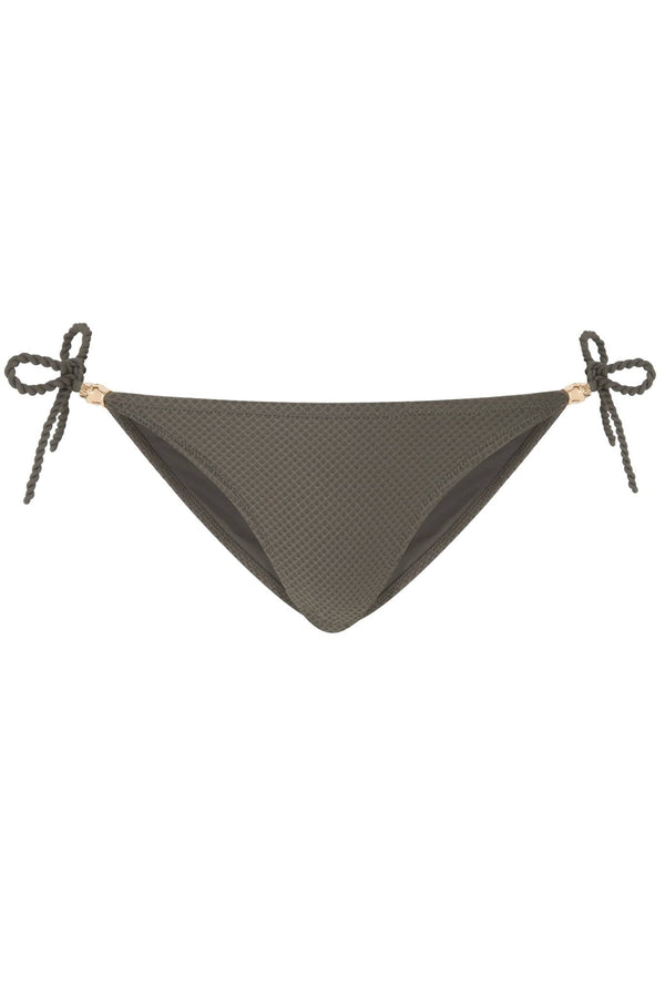 Heidi Klein Olive Green Triangle Bottom BIKINI BOTTOM