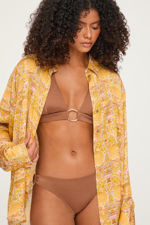 Heidi Klein Oscars Palace Oversized Shirt - Made With Liberty Fabric