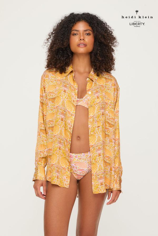 heidi klein Oscars Palace Oversized Shirt - Made With Liberty Fabric