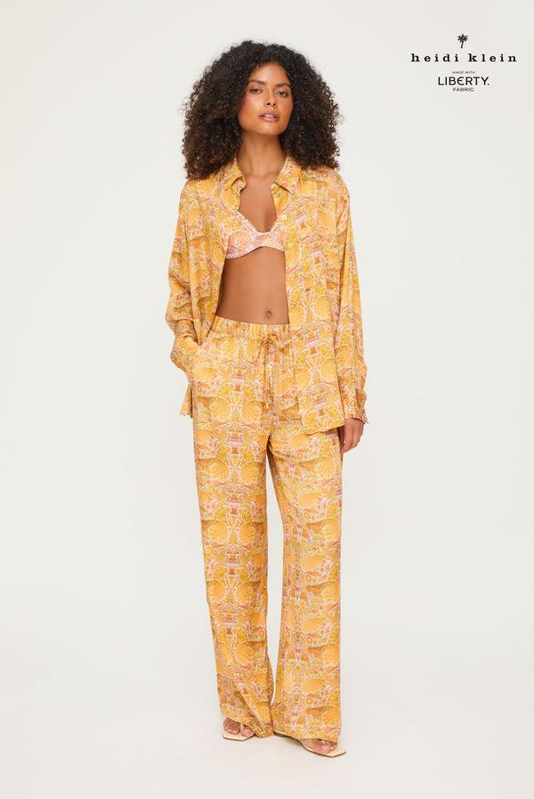 heidi klein Oscars Palace Shirt & Trouser Set - Made With Liberty Fabric