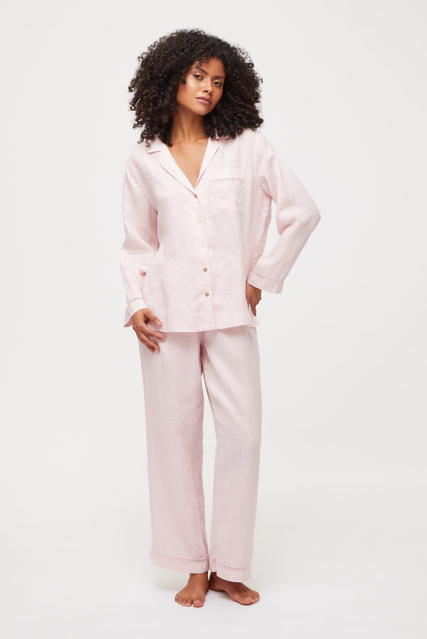 Heidi Klein Paignton Sands Long Sleeve Shirt And Trousers Set