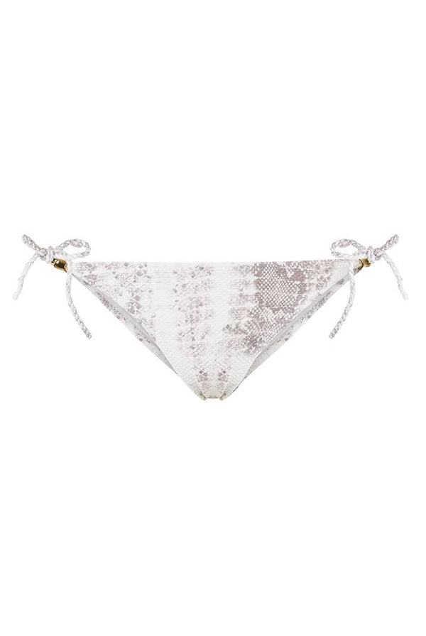 Heidi Klein Snake Print Triangle Bottom BIKINI BOTTOM