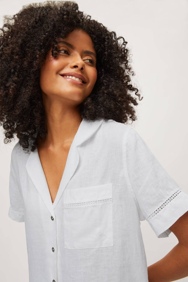 Heidi Klein South Sands Short Sleeve And Shorts Set