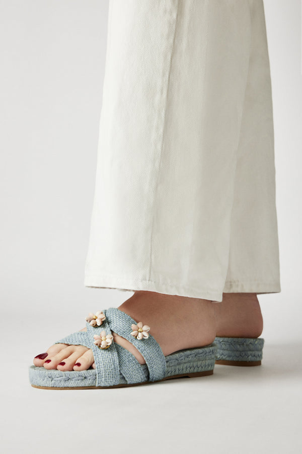 Heimat Atlantica Baby Blue Shella Espadrilles SHOES