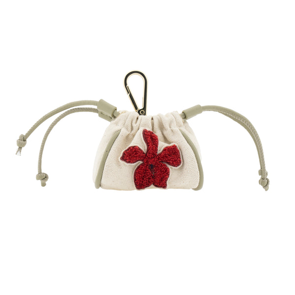 heimat atlantica Burgundy Orchid Mini Pouch Ivory ACC
