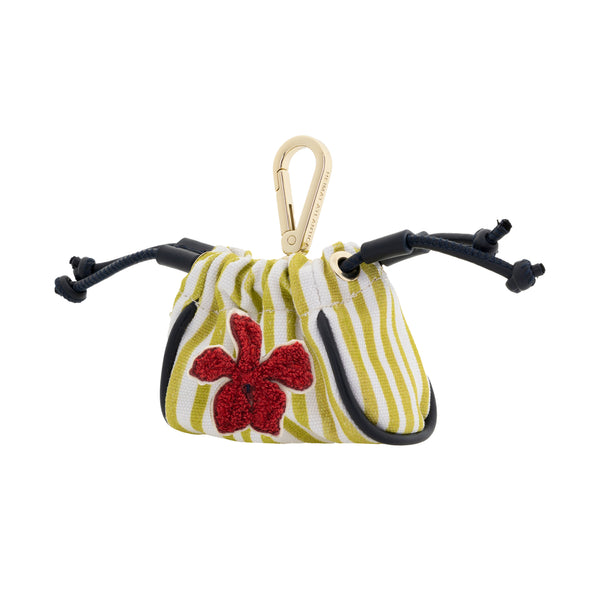 Heimat Atlantica Burgundy Orchid Mini Pouch Lime ACC