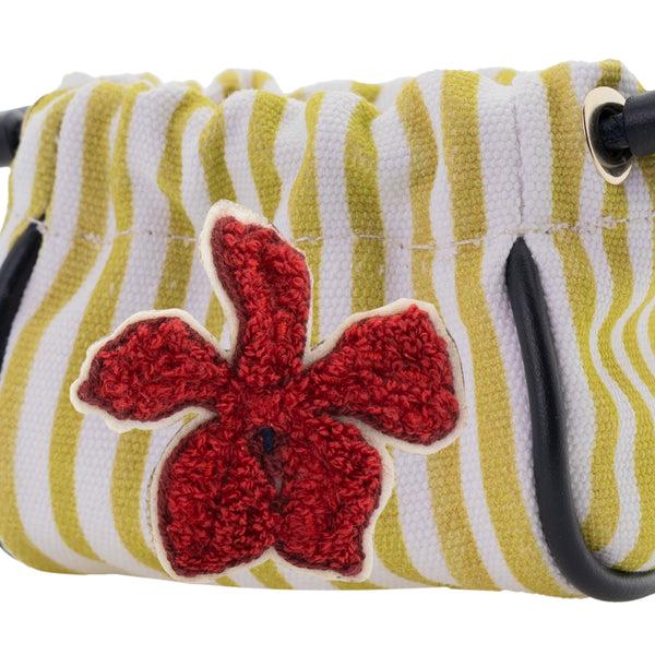 Heimat Atlantica Burgundy Orchid Mini Pouch Lime ACC