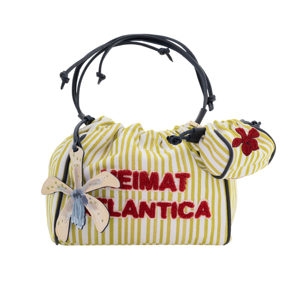 Heimat Atlantica Burgundy Orchid Mini Pouch Lime ACC