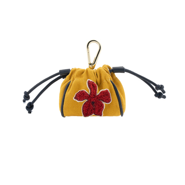 heimat atlantica Burgundy Orchid Mini Pouch Mustard ACC