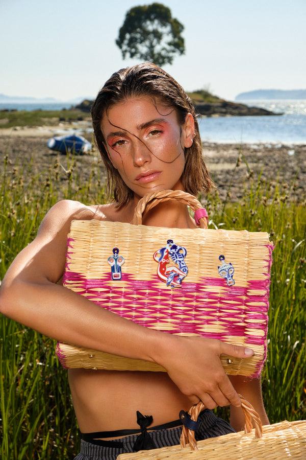 Heimat Atlantica Chacha Large Pink Magenta ICONIC SARGADELOS