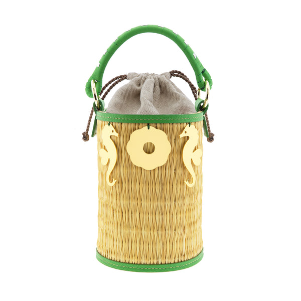 Heimat Atlantica Cupid La Falaise Large Green Gold CAPSULE COLLECTION CUPID LA FALAISE