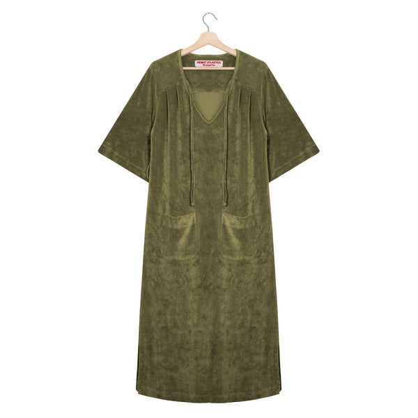 heimat atlantica Green Kaftan READY TO WEAR