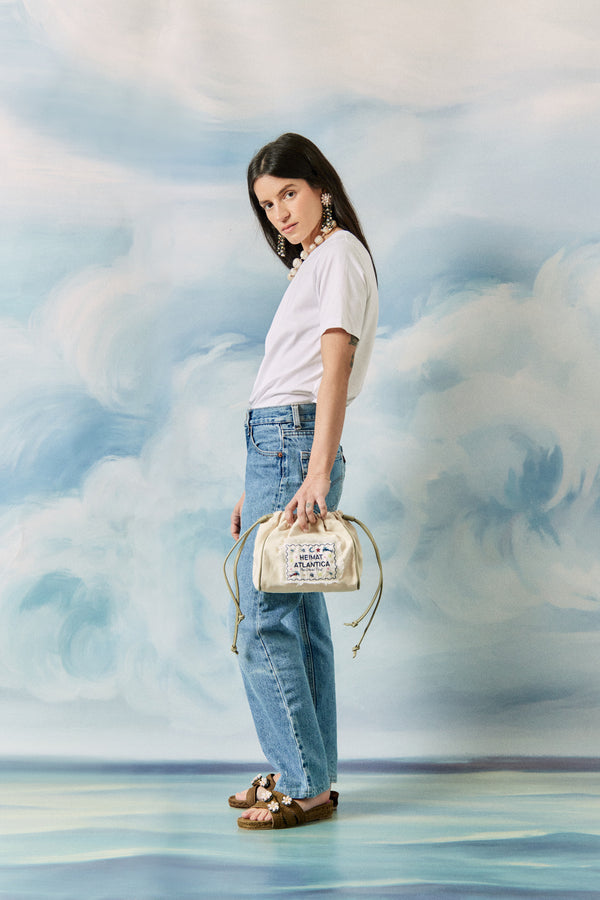 Heimat Atlantica Pouch Ivory "The Grand Tour" POUCH