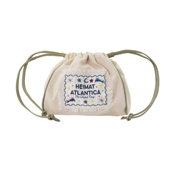 heimat atlantica Pouch Ivory "The Grand Tour" POUCH