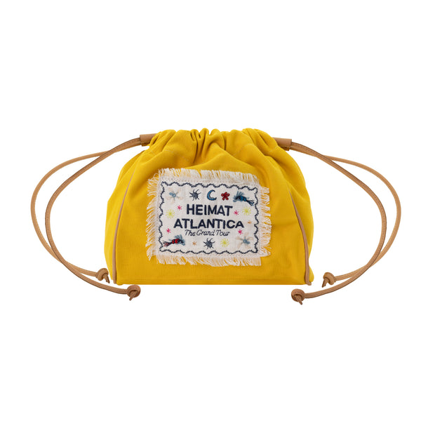heimat atlantica Pouch Yellow "The Grand Tour" POUCH