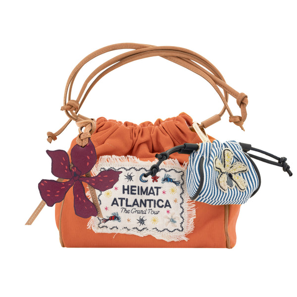 Heimat Atlantica White Orchid Mini Pouch Blue ACC