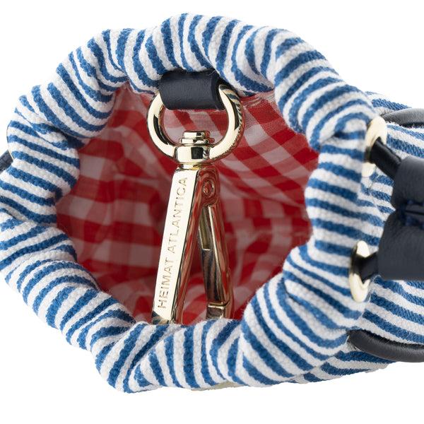 Heimat Atlantica YOUR INITIAL MINI POUCH BLUE ACC