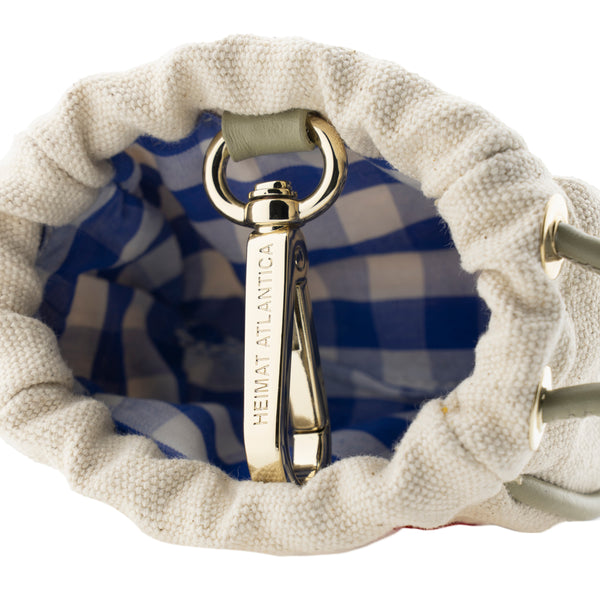 Heimat Atlantica Your Initial Mini Pouch Ivory ACC