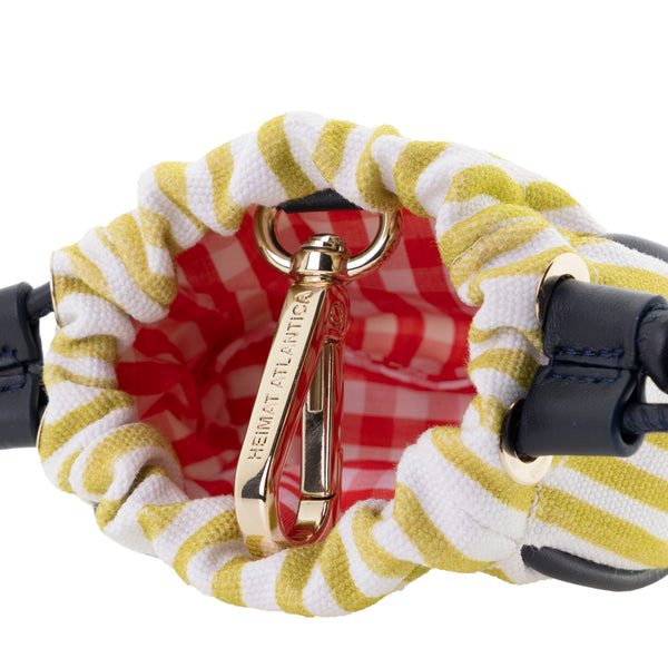 Heimat Atlantica Your Initial Mini Pouch Lime ACC