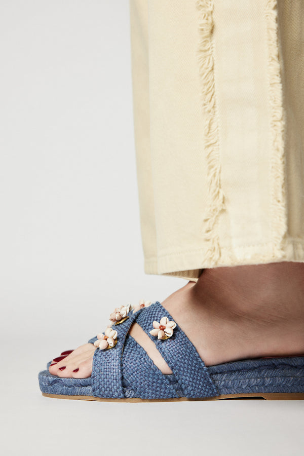 Heimat Atlantica Navy Blue Shella Espadrilles SHOES