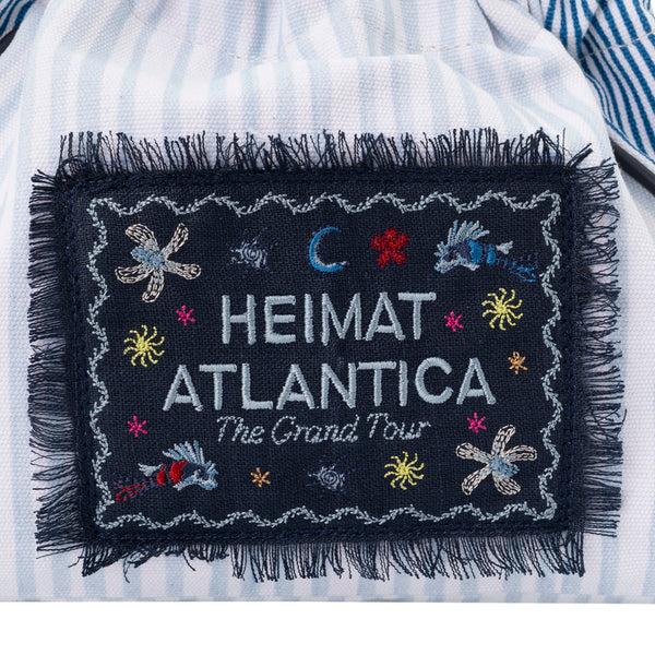 Heimat Atlantica POUCH BLUE PATCHWORK "The Grand Tour" POUCH