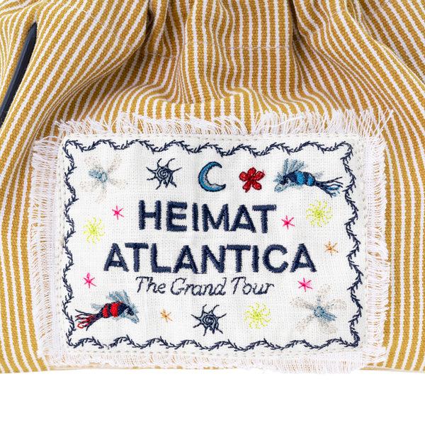 Heimat Atlantica Pouch Camel Stripes "The Grand Tour" POUCH