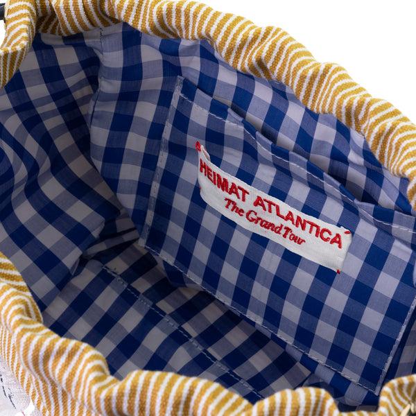 Heimat Atlantica Pouch Camel Stripes "The Grand Tour" POUCH