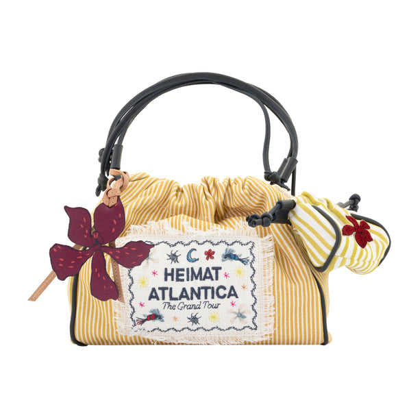 Heimat Atlantica Pouch Camel Stripes "The Grand Tour" POUCH