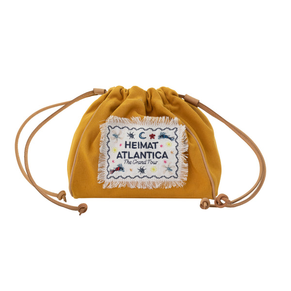 heimat atlantica Pouch Mustard "The Grand Tour Collection" POUCH