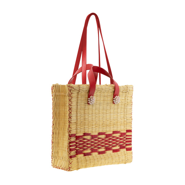 Heimat Atlantica Tote Chacha Red - LAST UNIT TOTE SHELLS