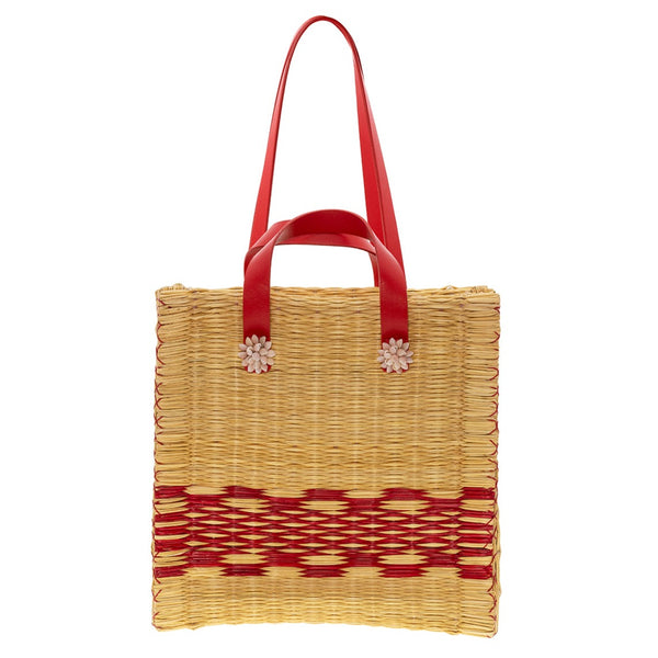 heimat atlantica Tote Chacha Red - LAST UNIT TOTE SHELLS heimat atlantica Tote Chacha Red - LAST UNIT TOTE SHELLS