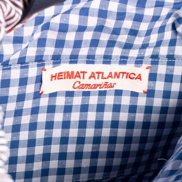 Heimat Atlantica Tote Large Burgundy "Camariñas" CAPSULE COLLECTION CAMARINAS