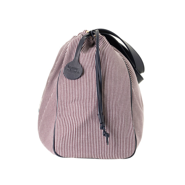 Heimat Atlantica Tote Large Burgundy "Camariñas" CAPSULE COLLECTION CAMARINAS